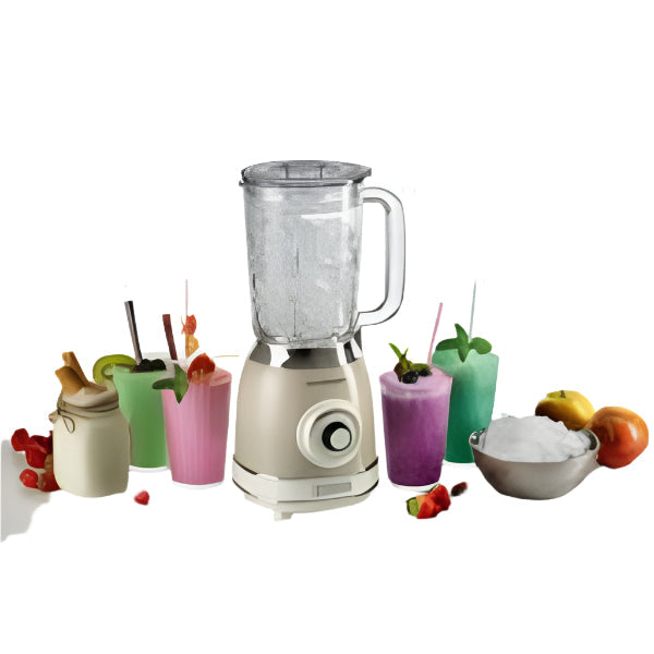 Ariete Blender 4Speeds & Pulse, 1.5Lit, 1000Watts, Beige - 583