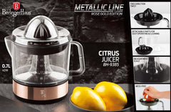 Berlinger Haus Citrus Juicer, 40Watts, Rose Gold - BH-9385