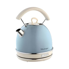 Ariete Kettle Rotating Base 360 Auto-Shut, 1.7Lit, 2000Watts, Blue - 2877/05