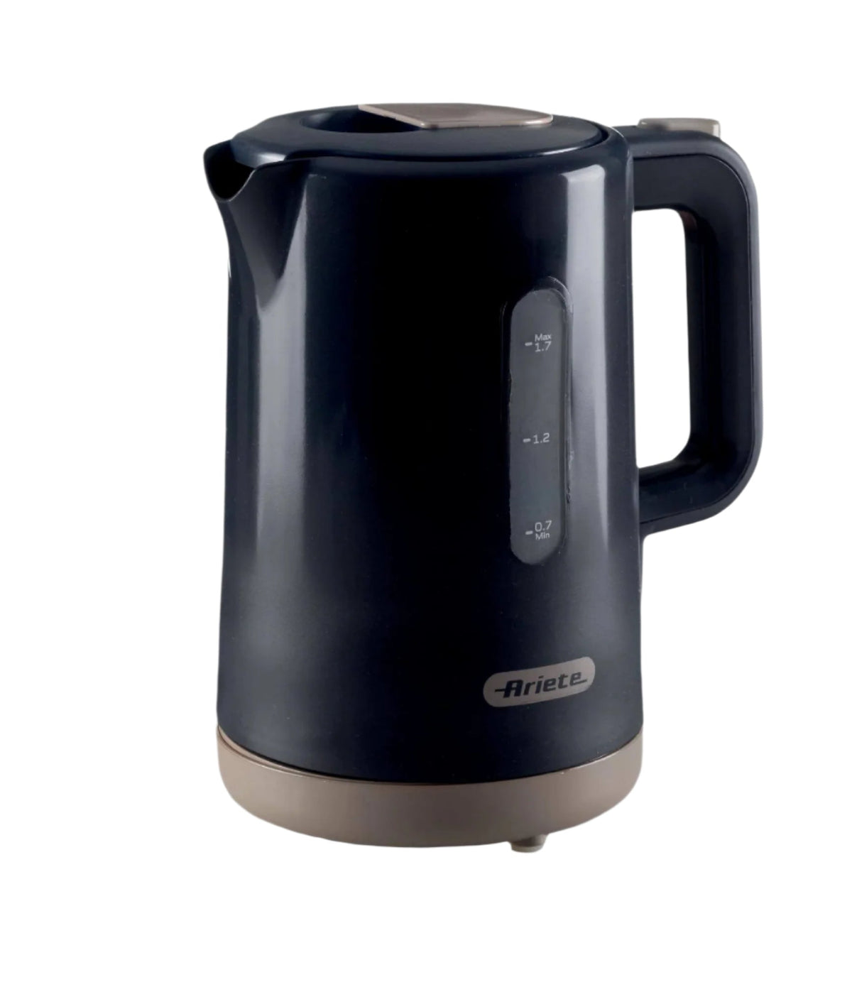Ariete Kettle Automatic Shutdown360, 1.7Lit, 2200Watts, Dark Grey - 2846
