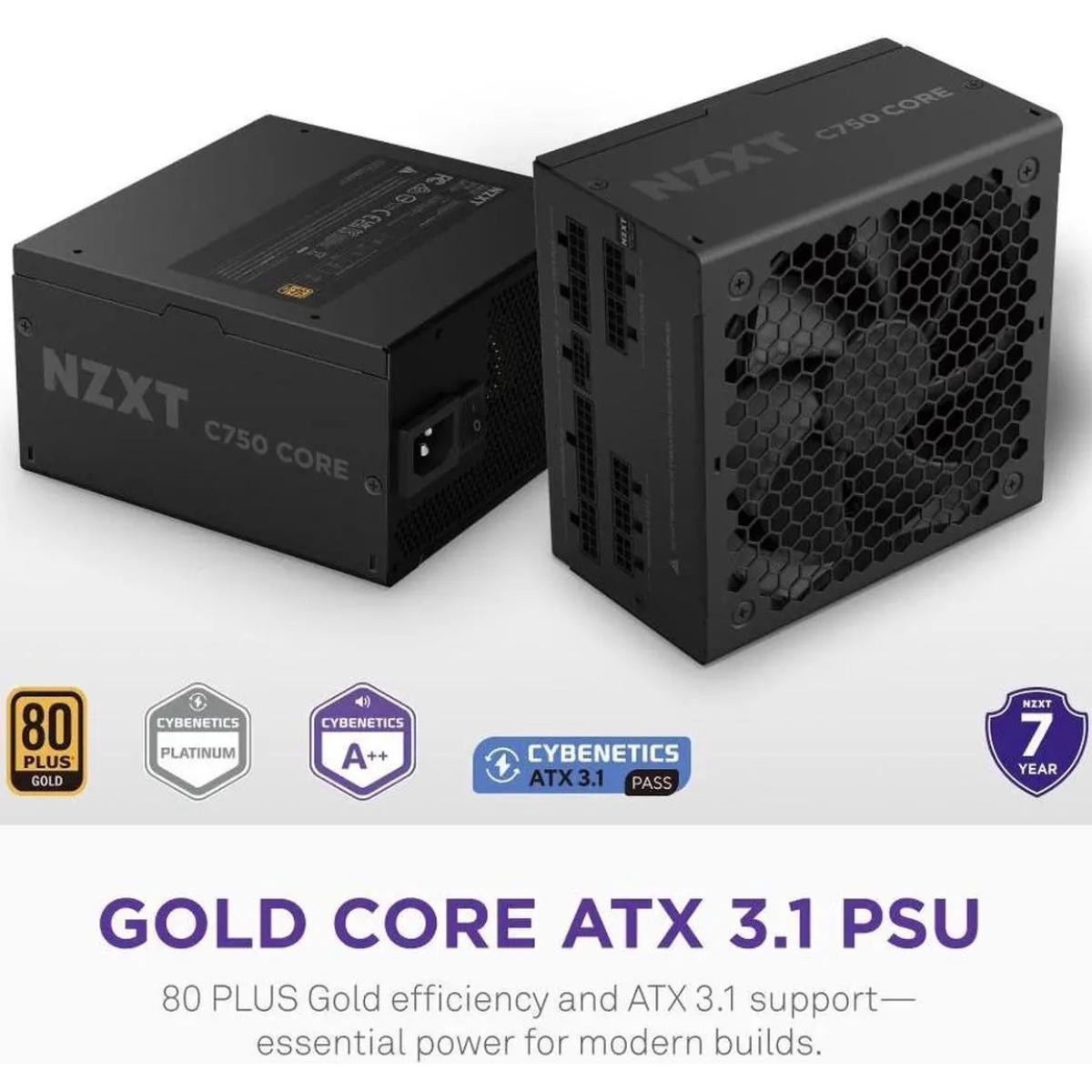 NZXT PCIe power supply for PC power delivery