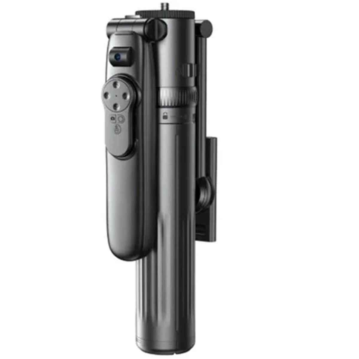 Rtako Ai M18 360° Face Tracking Selfie Stick Portable Anti Shake, Selfie Live Broadcast Black