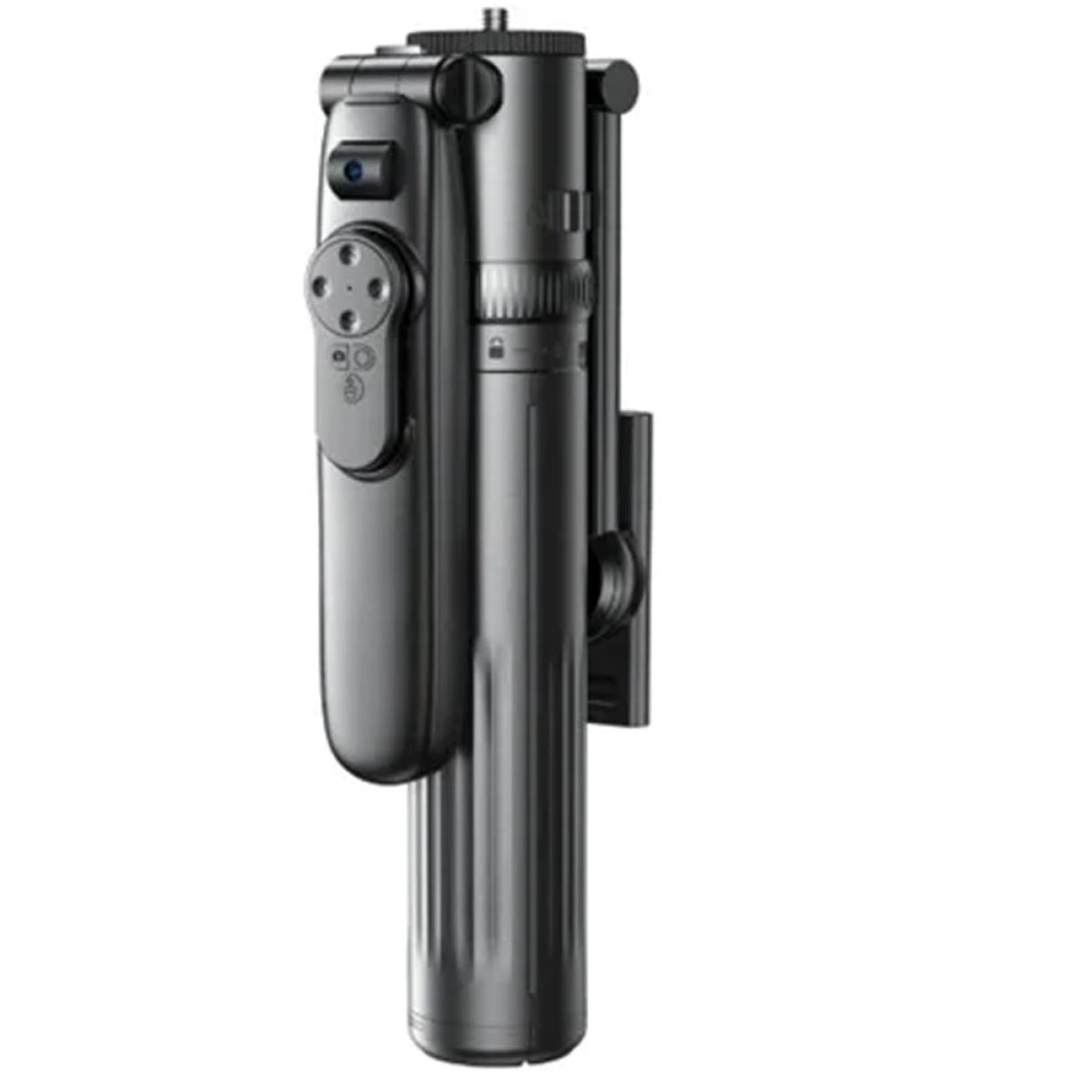 Rtako Ai M18 360° Face Tracking Selfie Stick Portable Anti Shake, Selfie Live Broadcast Black