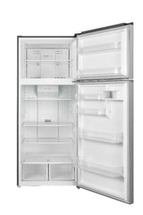 CHiQ Top Mount Refrigerator A+, 580Lit, Inverter, Glass Shelf, Inox - CTM750NPSIK5
