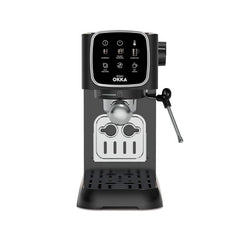 Arzum Okka Espresso Machine Solo Semi-Automatic,1376Watts, Chromhe & Black - OK0034