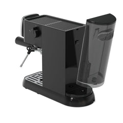 Arzum Okka Espresso Machine Solo Semi-Automatic,1376Watts, Chromhe & Black - OK0034