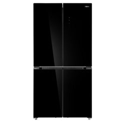 Teka No Frost Multidoor Bottom Freezer Refrigerator, 436Lit, Balck Glass - RMF 75820 GBK