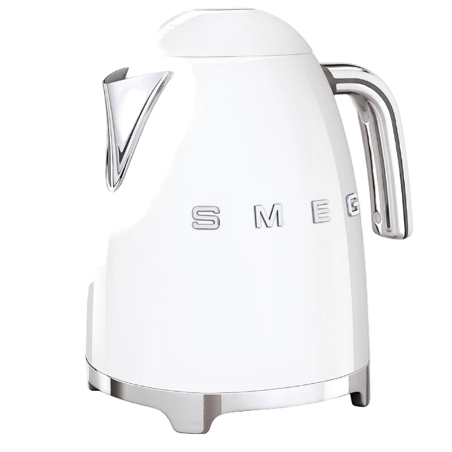 Smeg kettle Limescale filter, Fast Boiling, 1.7Lit, 3000Watts, White - KLF03WHEU