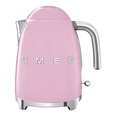 Smeg kettle Limescale filter, Fast Boiling, 1.7Lit, 3000Watts, Pink - KLF03PKEU