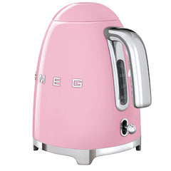 Smeg kettle Limescale filter, Fast Boiling, 1.7Lit, 3000Watts, Pink - KLF03PKEU