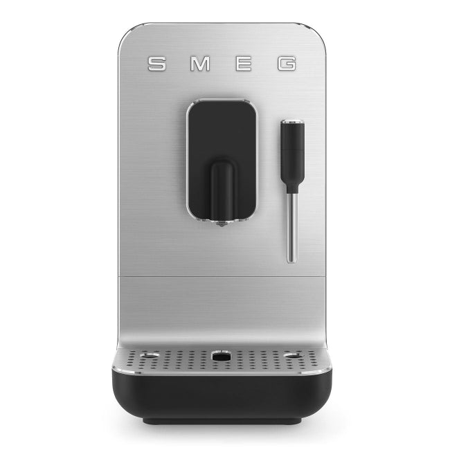 Smeg Automatic Espresso Coffee Machine, 1.4Lit, 19Bar, Black - BCC12BLMEU