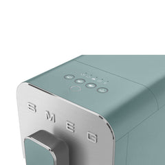 Smeg Automatic Espresso Coffee Machine, 1.4Lit, 19Bar, Green - BCC12EGMEU
