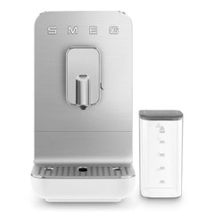 Smeg Automatic Espresso Coffee Machine with a Milk System, 1.4Lit, White - BCC13WHMEU