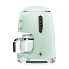 Smeg Filter American Coffee Machine, Dispensing up to 10, 1.4Lit, Pastel Green - DCF02PGEU