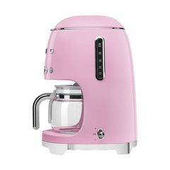 Smeg Filter American Coffee Machine, Dispensing up to 10, 1.4Lit, Pink - DCF02PKEU