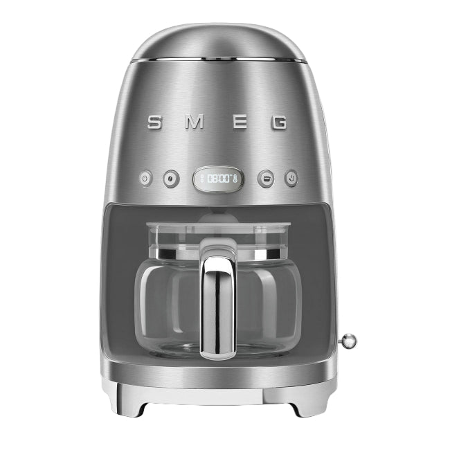 Smeg Filter American Coffee Machine, Dispensing up to 10, 1.4Lit, Stainless Steel - DCF02SSEU