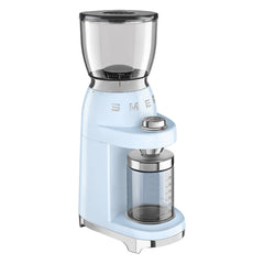 Smeg Multifunction Coffee Grinder, 150Watts, Pastel Blue - CGF11PBEU