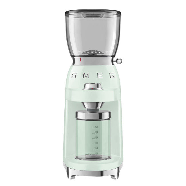 Smeg Multifunction Coffee Grinder, 150Watts, Pastel Green - CGF11PGEU