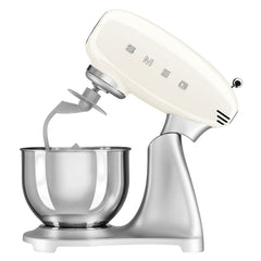 Smeg Stand Mixer Style Aesthetic, 4.5Lit, 800Watts, Cream - SMF02CREU