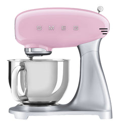 Smeg Stand Mixer Style Aesthetic, 4.5Lit, 800Watts, Pink - SMF02PKEU