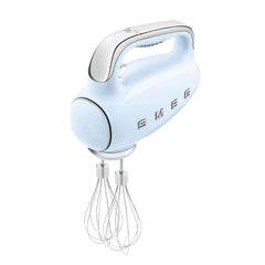 Smeg Hand Mixer, 250Watts, Pastel Blue - HMF01PBEU