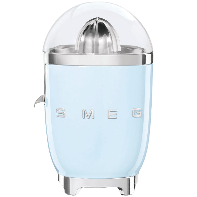 Smeg The '50 style Citrus Juicer, 70Watts, Pastel Blue - CJF11PBEU
