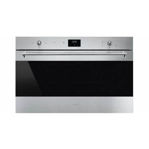 Smeg Built-In Gas Oven, 90Cm, 116Lit, Gross Volume, 5Shelves, Cooling System, Stainless Steel - SF9300GGVX1