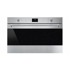Smeg Built-In Gas Oven, 90Cm, 116Lit, Gross Volume, 5Shelves, Cooling System, Stainless Steel - SF9300GGVX1