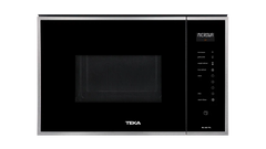 Teka Built in Microwave, 25Lit, 1000Watts, Black - ML 825 TFL BK-SS