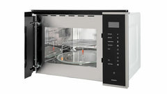 Teka Built in Microwave, 25Lit, 1000Watts, Black - ML 825 TFL BK-SS
