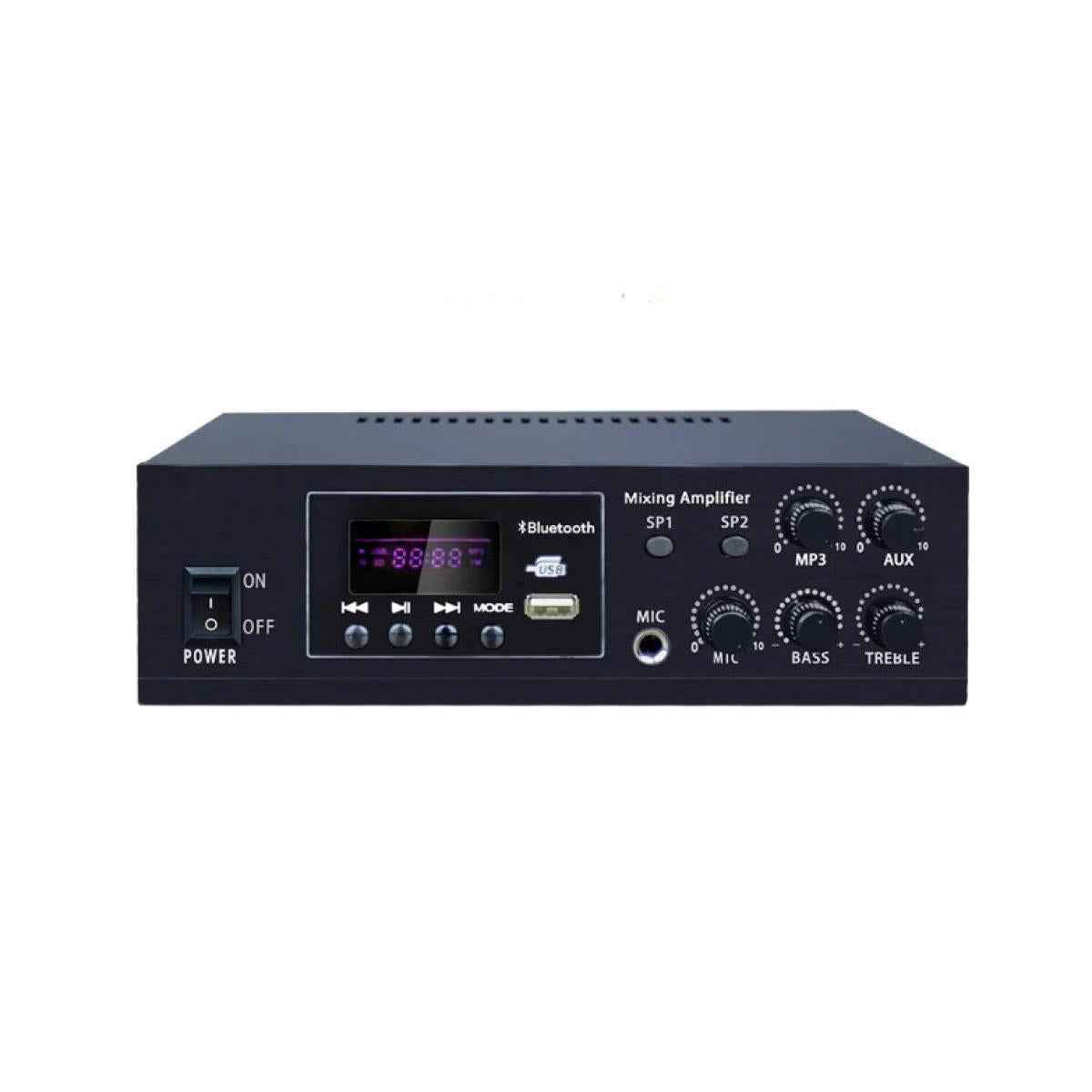 BOLLA BL-50W Amplifier 50W 2 ZONE/BT/USB/MIC/AUX