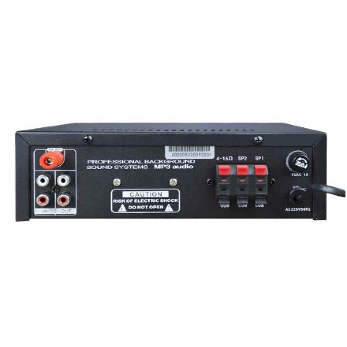 BOLLA BL-50W Amplifier 50W 2 ZONE/BT/USB/MIC/AUX