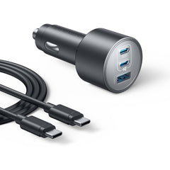 Anker 167.5W Max 3-Port Ultra-Compa USB C Fast Charging Car Charger