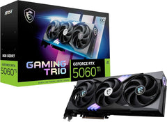 Msi Gaming Trio Geforce Rtx 5060 Ti 8gb Oc Edition Gddr7 Graphics Card