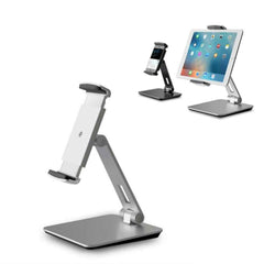 Universal AP-7X Aluminum Stand Desk for 4.7-9.7 inch Phone & Tablet PC (Silver & White)