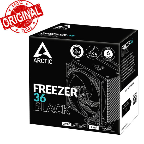 Arctic Freezer 36 Black Air Cpu Cooler