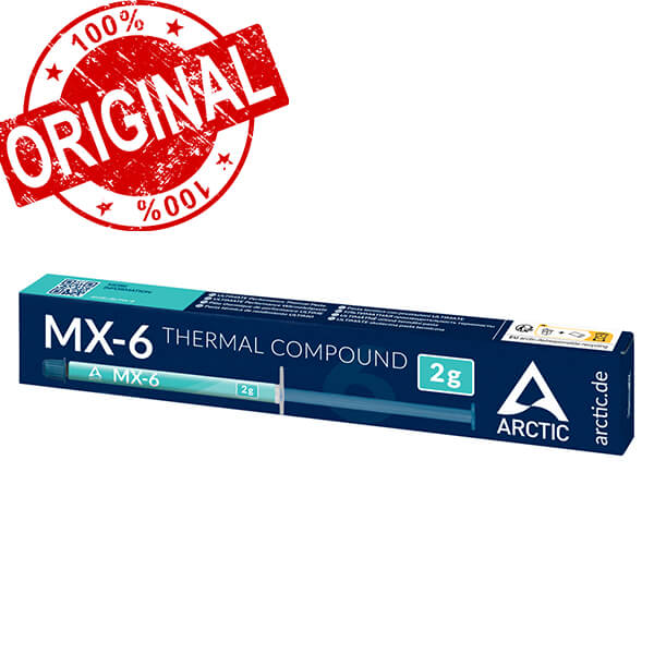 Arctic Mx 6 Ultimate Perfomance Thermal Paste 2 Grams Arctic Mx 6 Ultimate Perfomance Thermal Paste 2 Grams
