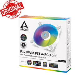 ARCTIC P12 PWM PST A-RGB FAN With Cable Splitter