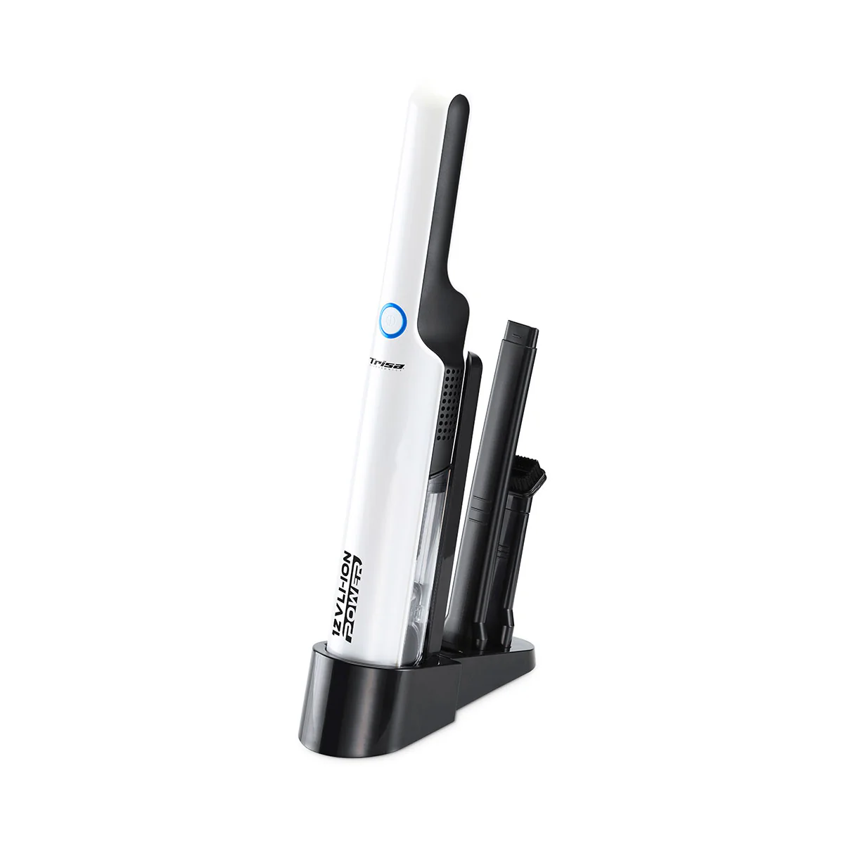 Trisa Handheld Vacuum Cleaner, Quick Clean Comfort, 80Watts, White - 9500.7
