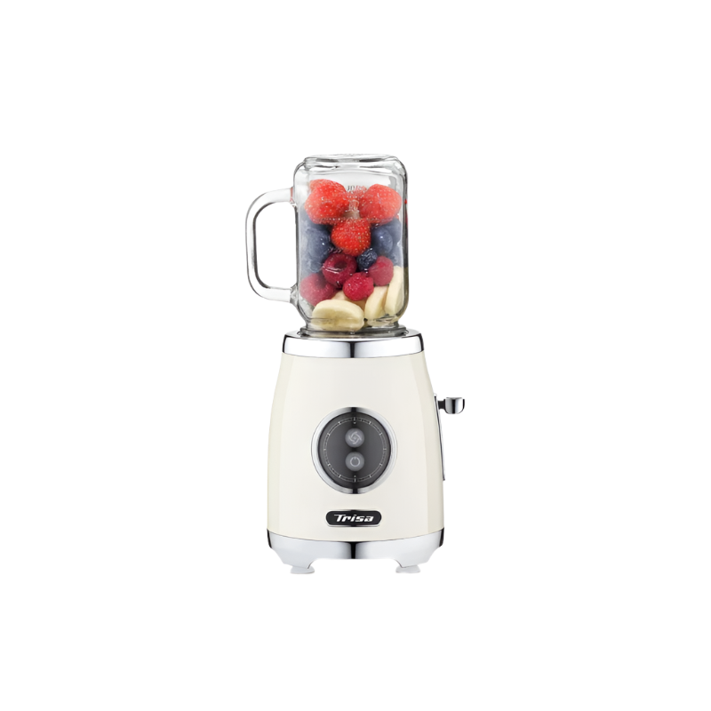 Trisa Stand Blender Mix N Joy, 0.5Lit, 300Watts, White - 6943.311