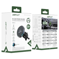 Acefast D61 Qi2 25w Magnetic Car Mount Fast Charging Wireless Charger Holder For Iphone 17 16 Pro Max Air Vent Clip For Samsung