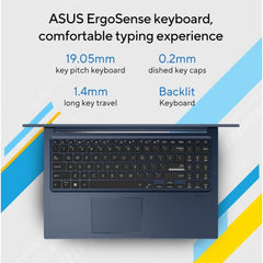 Asus VivoBook 15 13th Gen Intel Core i3-1315U 8GB DDR4 512GB M.2 PCIe Nvme Intel® 15.6" FHD Laptop