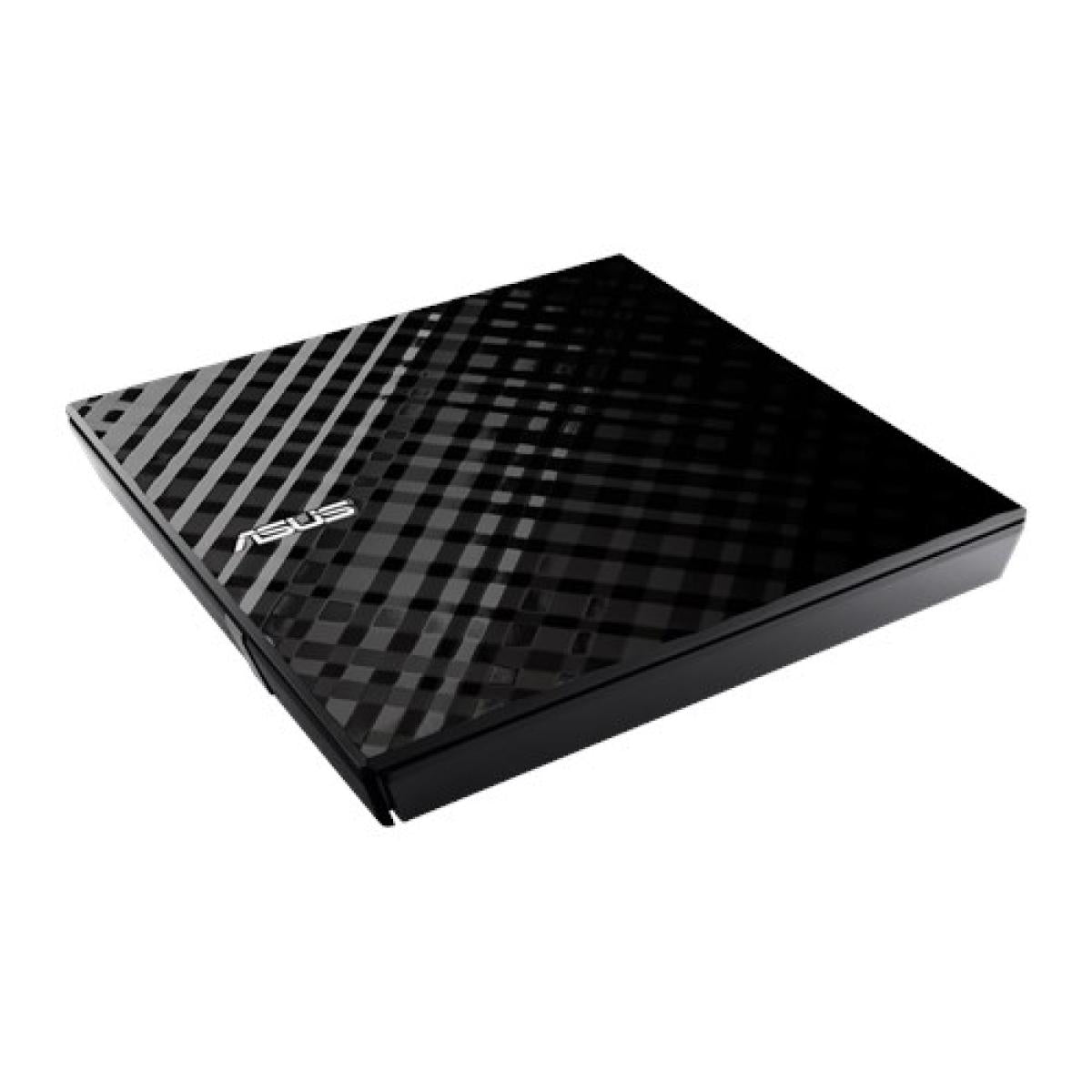 ASUS (SDRW-08D2S-U Lite) Portable External 8X DVD Burner - Black | SDRW-08D2S-U LITE |