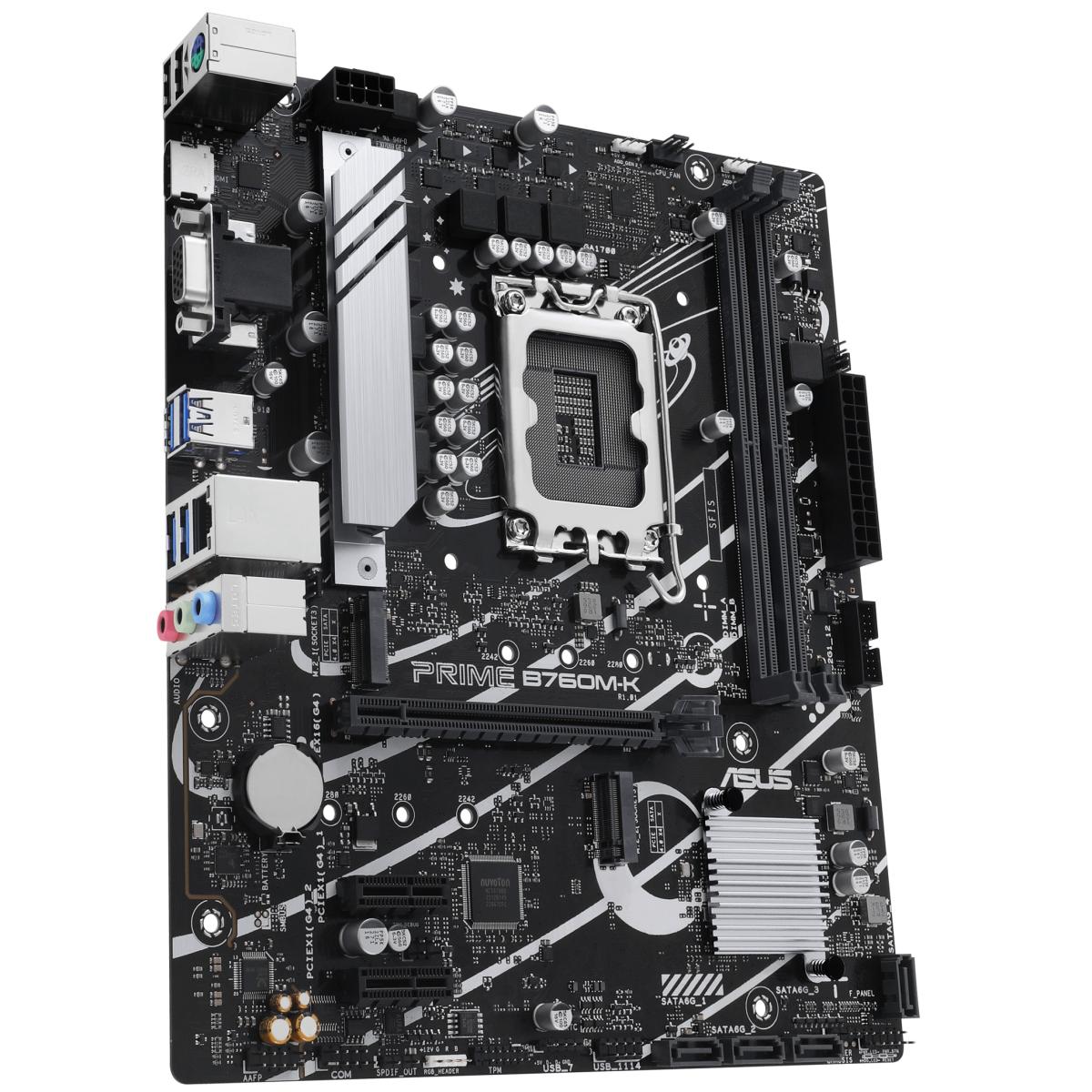 ASUS PCIe motherboard for desktop computer builds