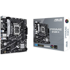 ASUS PRIME B760M-K, Intel 14th 13th 12th Series, LGA 1700/DDR5/PCIe 4.0/2xM.2 - mATX Gaming MotherBoard | PRIME B760M-K |