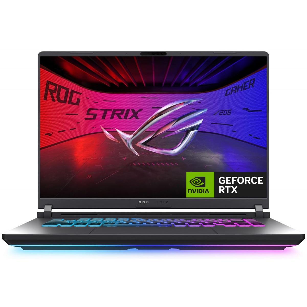 ASUS ROG Strix G16 - G615LM-RV136 (2025) | Sereis2 Ultra7 255HX | NVIDIA® GeForce RTX™ 5060 GPU 8GB GDDR7 | 16-inch FHD+ 165Hz IPS-level | Eclipse Gray
