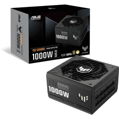 ASUS TUF GAMING 1000W (ATX 3.0) 80 Plus Gold Fully Modular Power Supply w/ (12VHPWR) PCIE 5.0 Connector | TUF-GAMING-1000G |