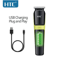 HTC Full Body Trimmer, 10Attachments, Black - AT-1326
