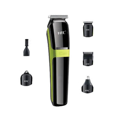 HTC Full Body Trimmer, 10Attachments, Black - AT-1326
