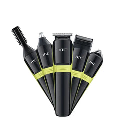 HTC Full Body Trimmer, 10Attachments, Black - AT-1326